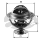 TH12283G2 GATES Термостат PEUGEOT 306/307