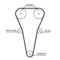Gates K015567XS