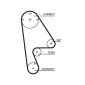 Gates K015409XS