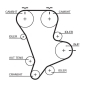 Gates K015583XS
