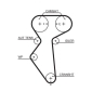 Gates K015419XS
