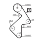 Gates K015202XS