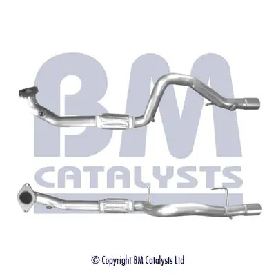BM50740 Труба выхлопного газа
