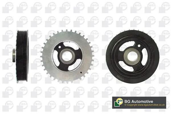 DP1237 ШКИВ КОЛЕНВАЛА FORD