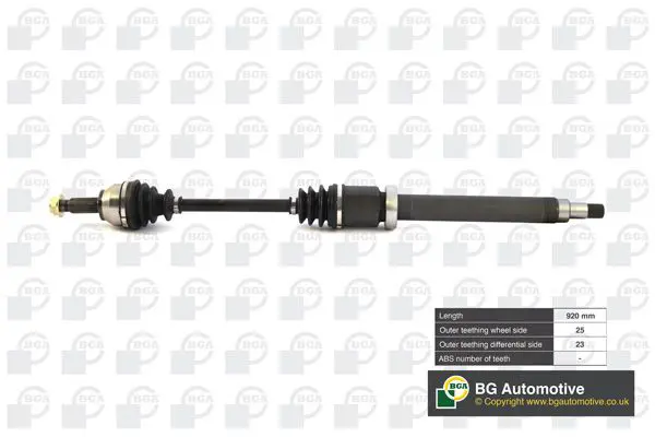 Bga DS2304R ПОЛУОСЬ Ford Fiesta 2012-,