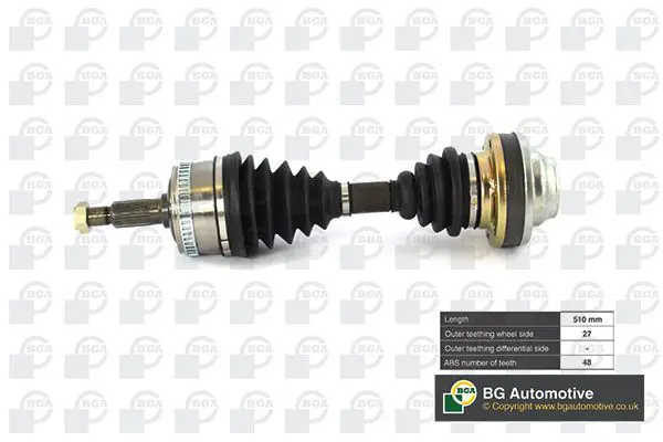 Bga DS5602A Вал приводной передний