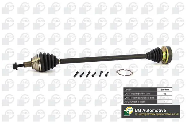 DS9634R ПОЛУОСЬ Volkswagen Golf 2014 ,
