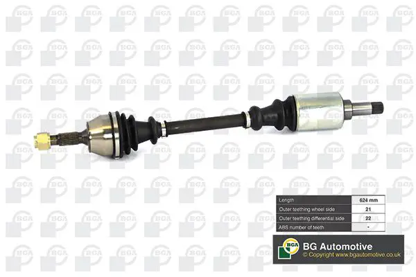 BGA DS1400L Приводной вал