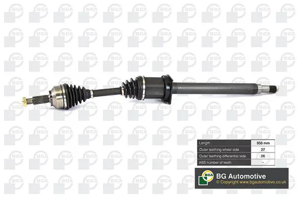 DS3300R Вал приводной передний правый