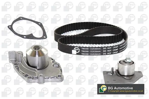 BGA TB6300CPK Комплект ГРМ с водяным насосом