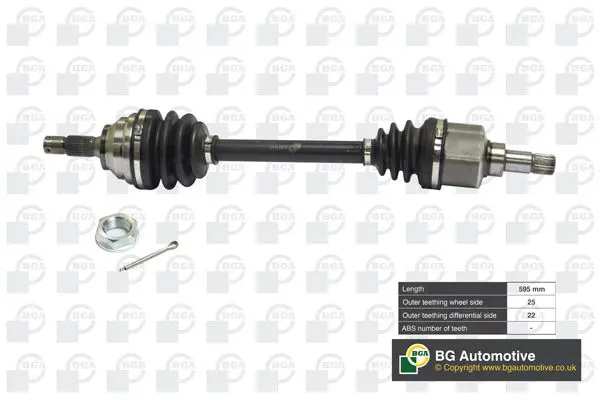 BGA DS1408L Приводной вал