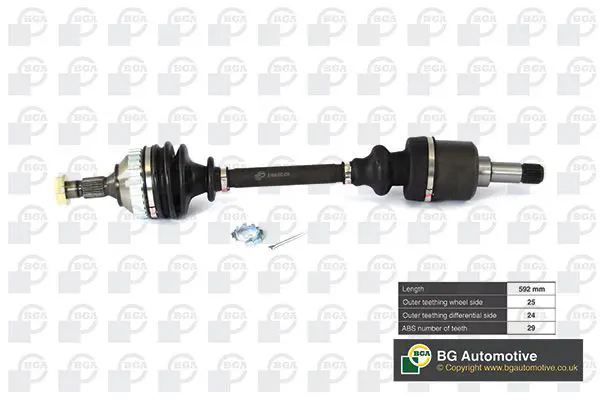 BGA DS1414LA Приводной вал