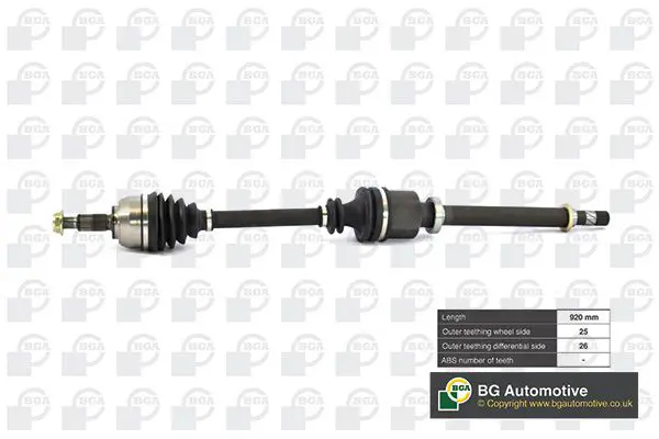BGA DS7349R Приводной вал