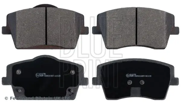 Blue Print ADF124231 Комплект колодок для дисковых