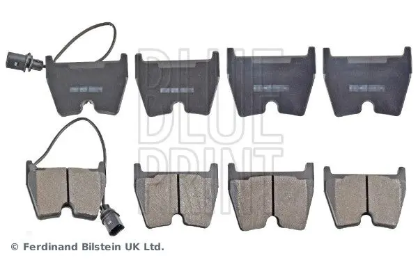 BLUE PRINT ADV184266 Комплект тормозных колодок,