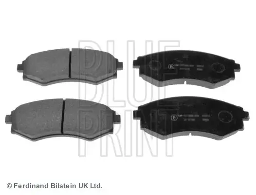 BLUE PRINT ADG042101 Комплект тормозных колодок