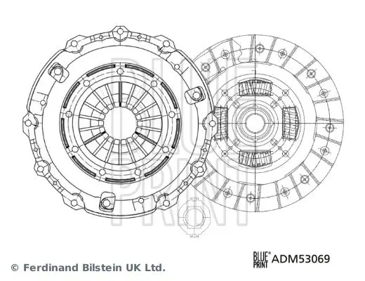 Blue Print ADM53069 Комплект сцепления
