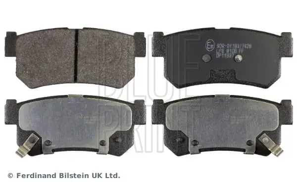Blue Print ADG04262 Колодки тормозные дисковые