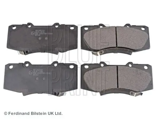 BLUE PRINT ADT342191 К-КТ КОЛОДКИ ПЕР TOY HILUX 05-