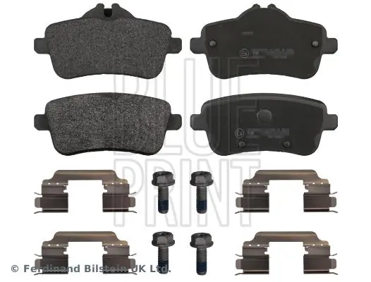 BLUE PRINT ADU174216 Комплект тормозных колодок,