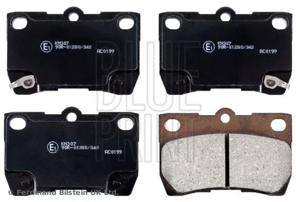 Blue Print ADT342156 Колодки тормозные дисковые