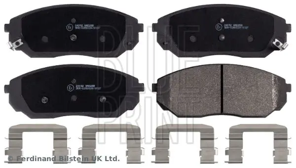 Blue Print ADG04258 Колодки тормозные KIA SORENTO