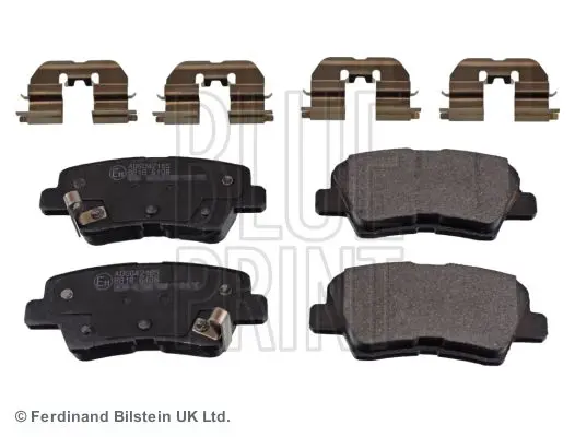 BLUE PRINT ADG042165 Комплект тормозных колодок