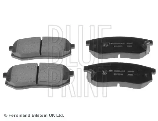 BLUE PRINT ADG042104 Комплект тормозных колодок