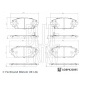 ADBP420095 Brake Pad Set, disc brake
