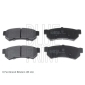 ADG042152 Колодки тормозные CHEVROLET
