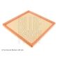 ADG022101 BLUE PRINT Фильтр воздушный CA10867, Blue