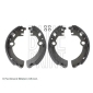 ADK84126 BLUE PRINT колодки