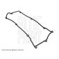 ADG06707 BLUE PRINT Прокладкa