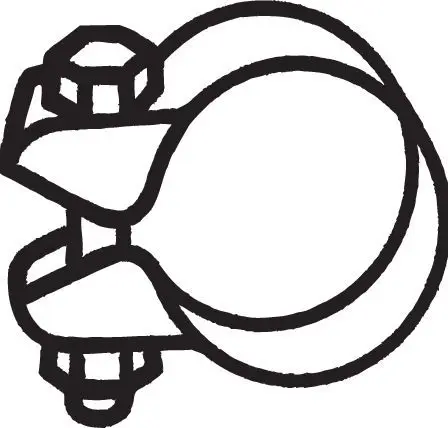 BOSAL 250354 Хомут M10x54.5