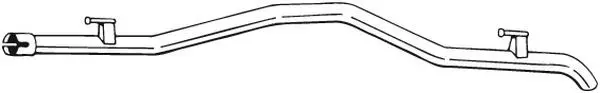 BOSAL 516151 Выхлопная труба