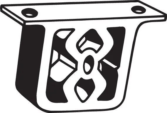BOSAL 255078 Кронштейн (MINI COOPER 04- )