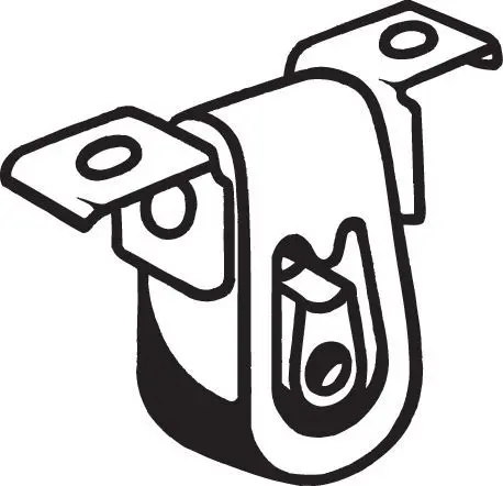 BOSAL 255034 Подвеска глушителя VW