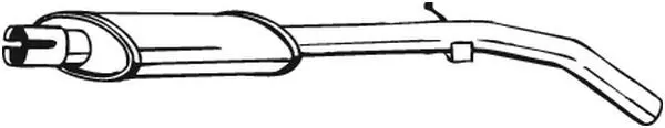 BOSAL 148121 Гофра глушителя выхлопных