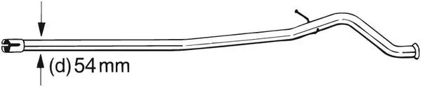 BOSAL 889631 Трубка