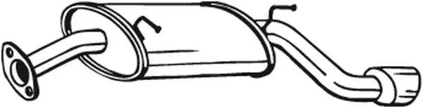 128-003 Глушитель CHEVROLET Captiva