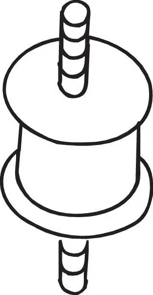 BOSAL 255458 Резиновые полоски