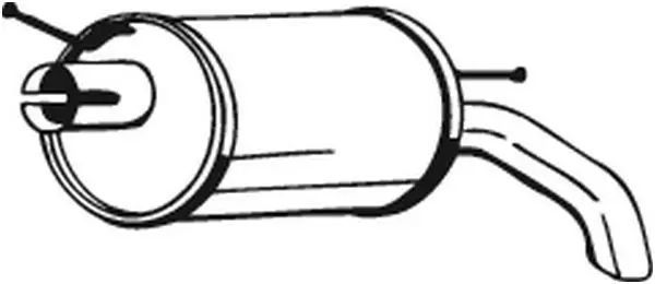 Bosal 154511 Глушитель VW Sharan (95-10)