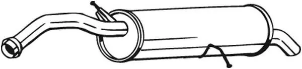 135-093 Глушитель (задняя часть)