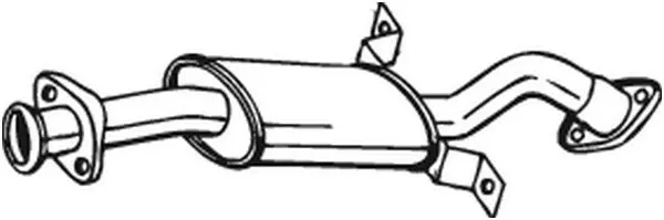 Bosal 177257 Глушитель (средняя часть)