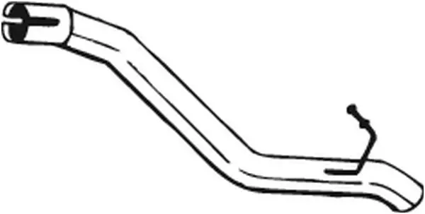 Bosal 751393 Труба выхлопная глушителя FORD