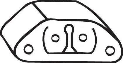 BOSAL 255973 Подвеска глушителя FIAT
