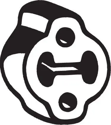 BOSAL 255624 Подвеска глушителя NISSAN