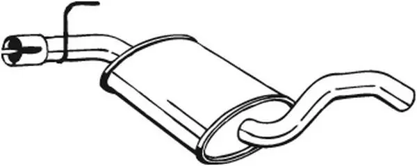 Bosal 233693 Резонатор VW GOLF/VENTO