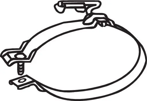 BOSAL 251916 Крепеж глушителя OPEL ASTRA F