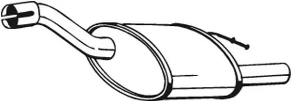 154-383 Глушитель конечный FORD FOCUS